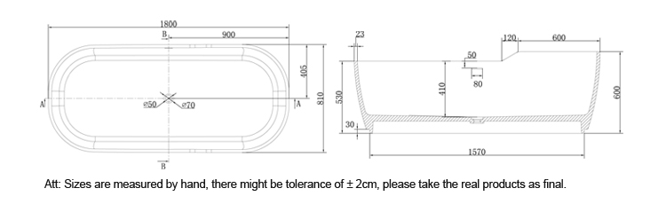 Bellissimo-Professional Stone Soaking Tub Free Standing Bathtub Manufacture-3