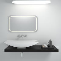 Solid surface resin stone counter top basin BS-8310